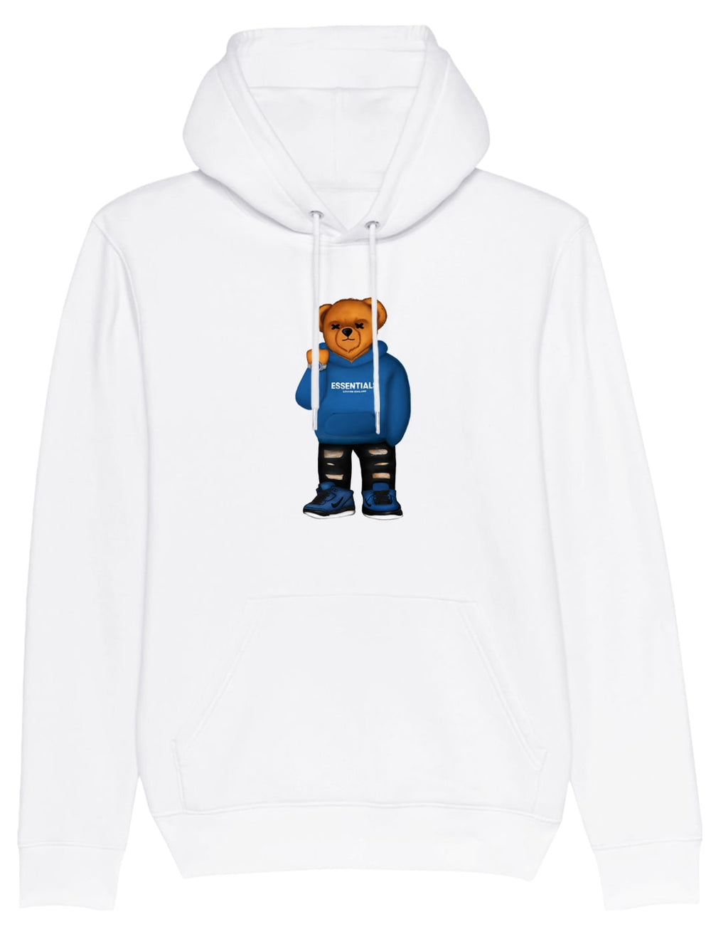 ESSENTIALS HOODIE <br> MARONE VXIIX