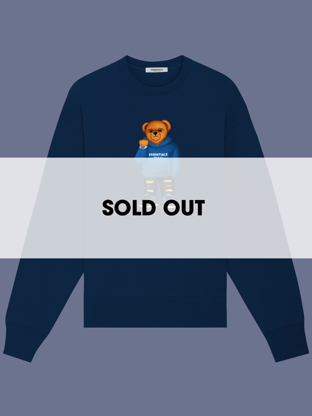 LIMITED SS/24 SWEATER VXIIX. – SAPPHIRE BLUE